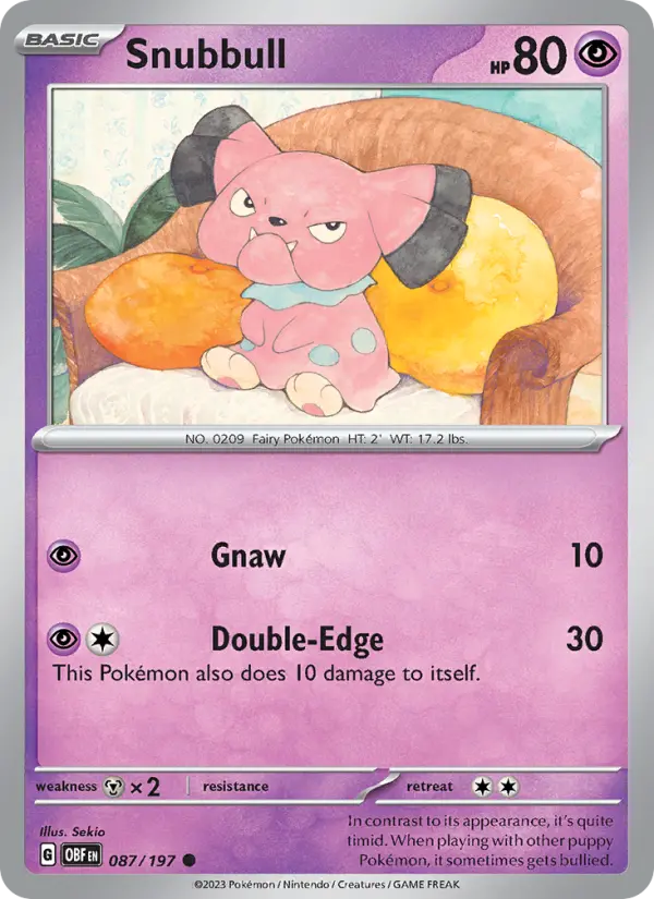 Snubbull, Normal