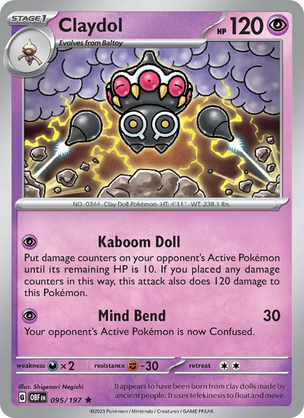 Claydol, Holo