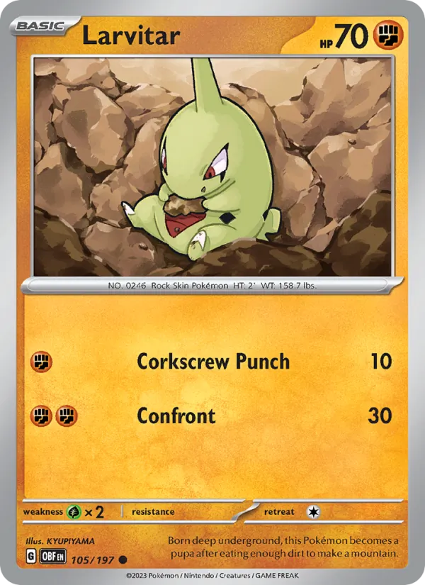 Larvitar, Normal