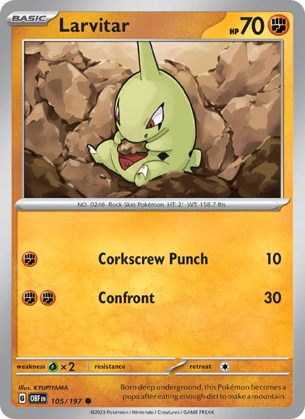 Larvitar, Normal