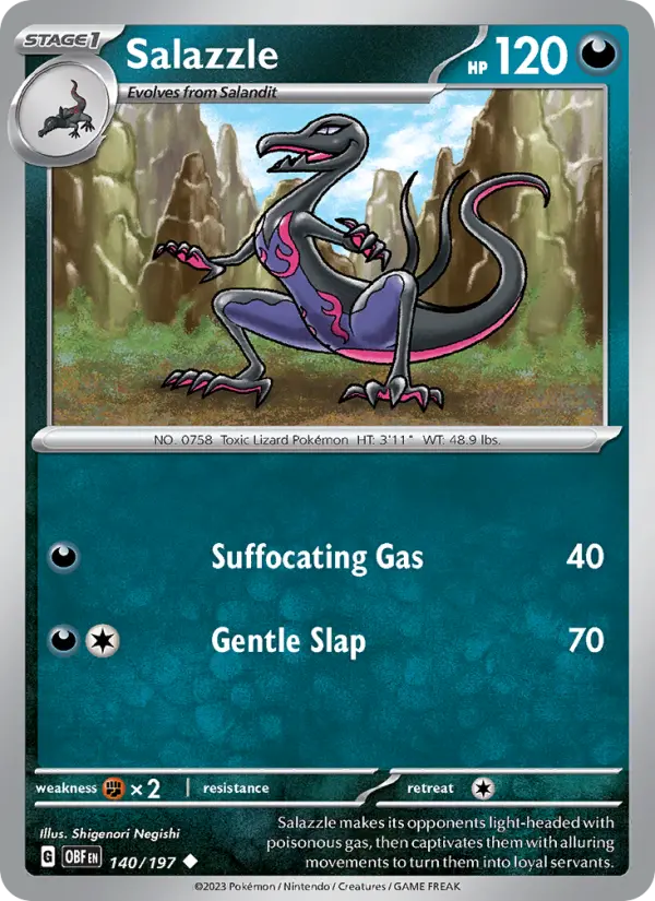 Salazzle, Normal