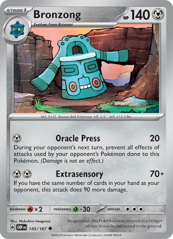 Bronzong, Normal