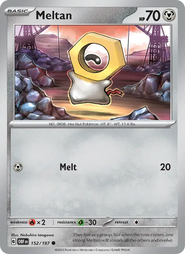 Meltan, Normal