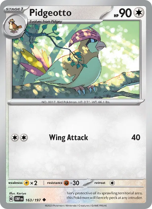 Pidgeotto, Normal