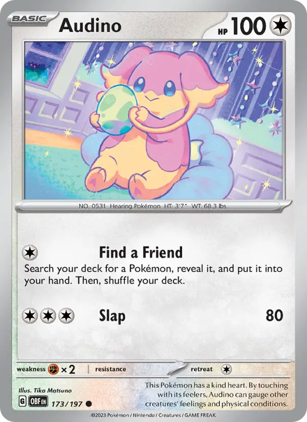 Audino, Normal