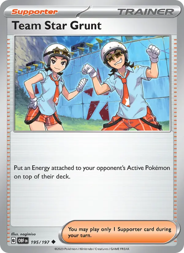 Team Star Grunt, Normal