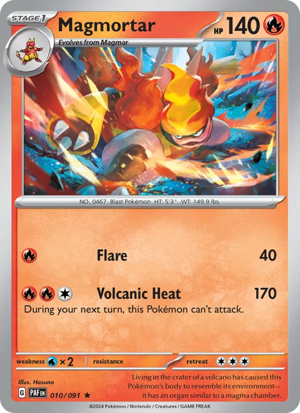 Magmortar, Holo