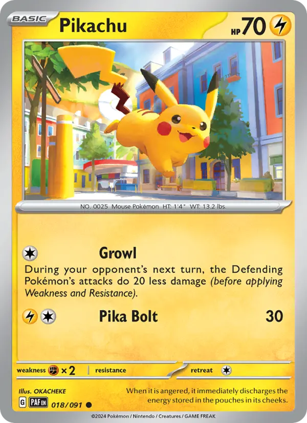 Pikachu, Normal