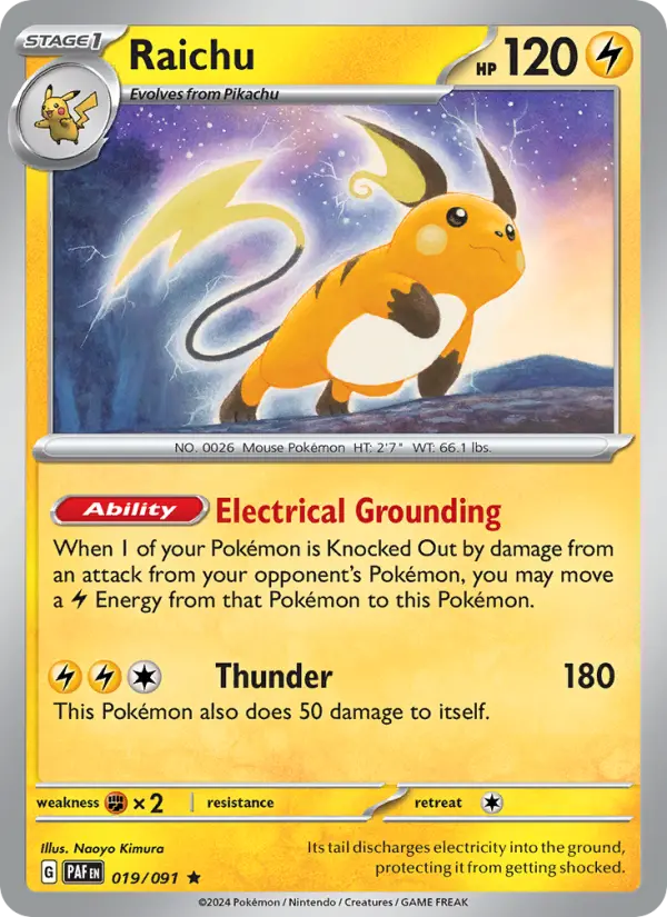 Raichu, Holo
