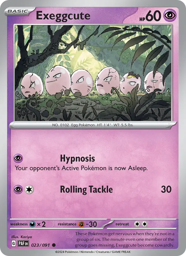 Exeggcute, Normal