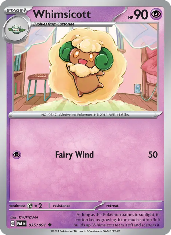 Whimsicott, Normal
