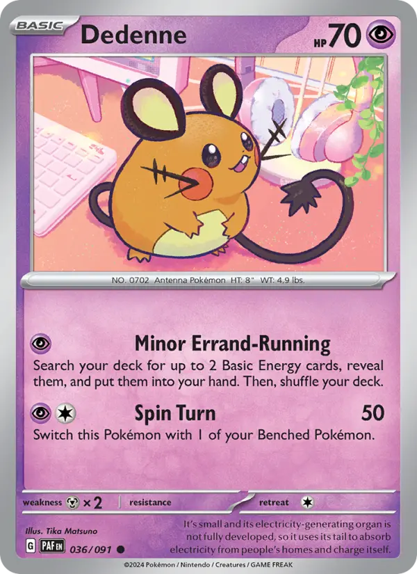 Dedenne, Normal
