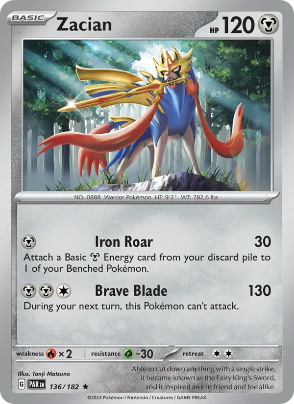 Zacian, Holo