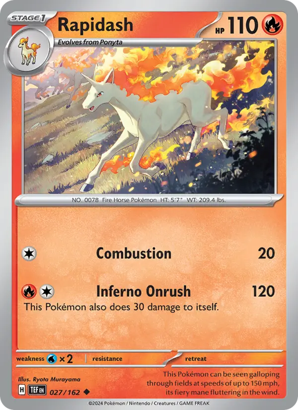 Rapidash, Normal