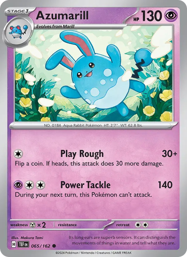 Azumarill, Normal