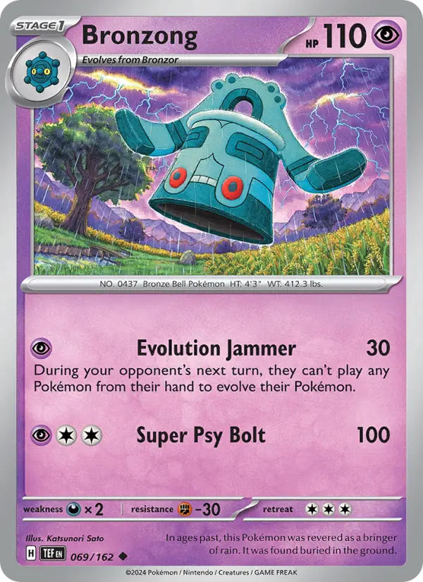 Bronzong, Normal