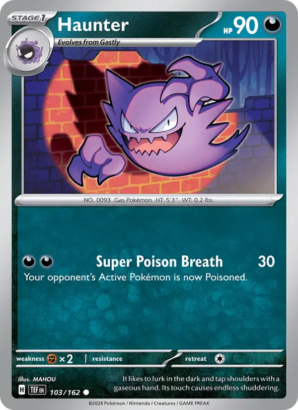 Haunter, Normal