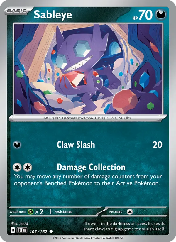 Sableye, Normal