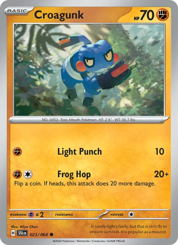 Croagunk, Normal