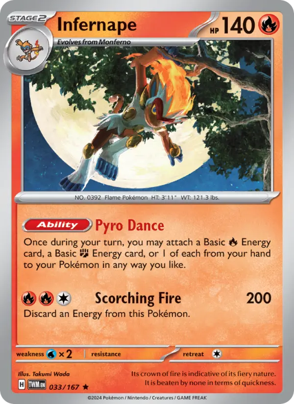 Infernape, Normal
