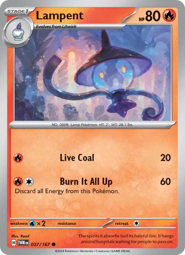 Lampent, Normal