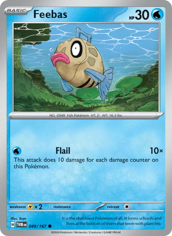 Feebas, Normal