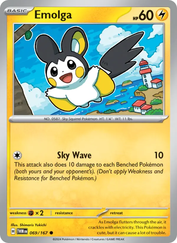 Emolga, Normal