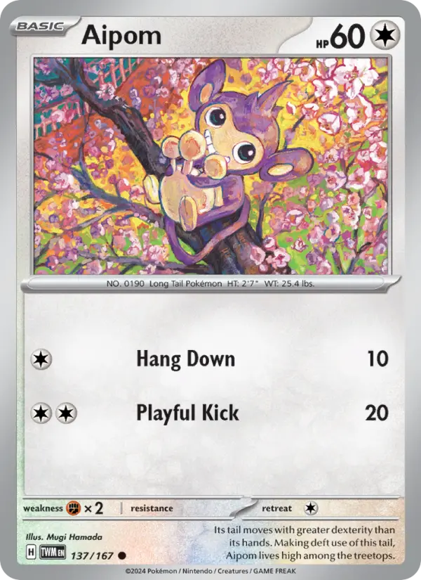 Aipom, Normal