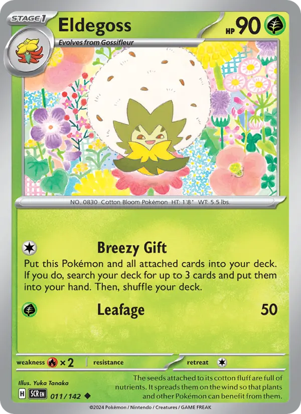 Eldegoss, Normal
