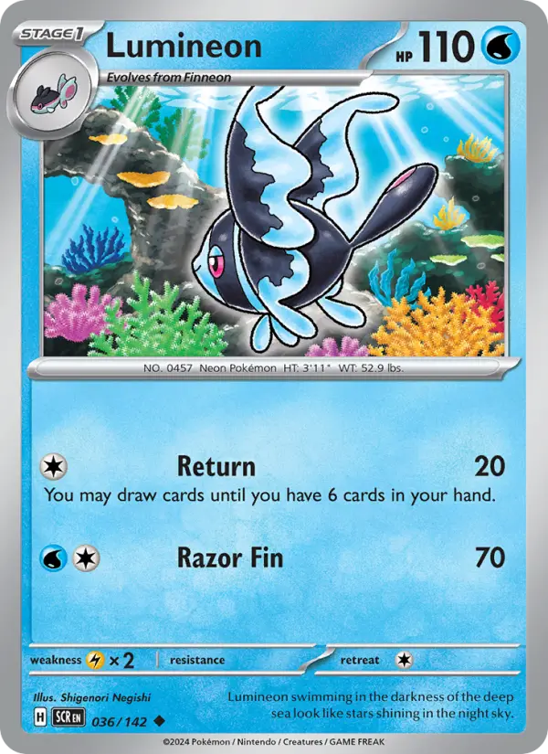 Lumineon, Normal