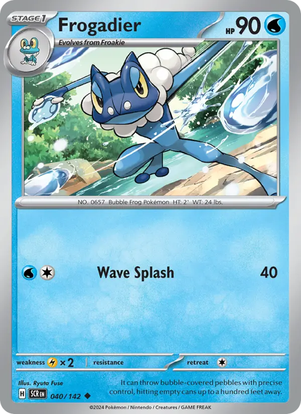 Frogadier, Normal