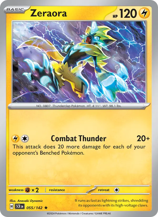 Zeraora, Holo
