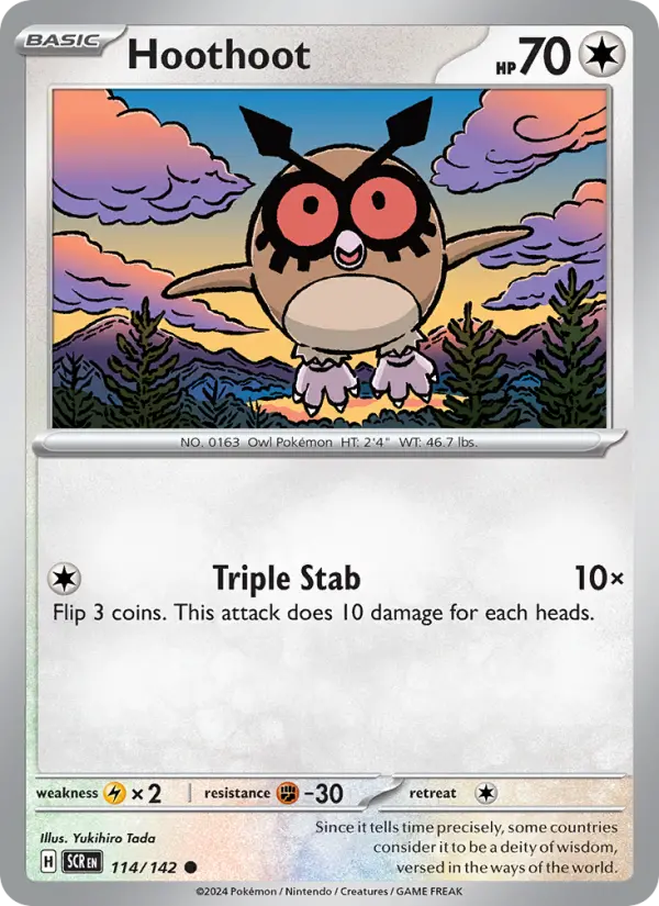 Hoothoot, Normal