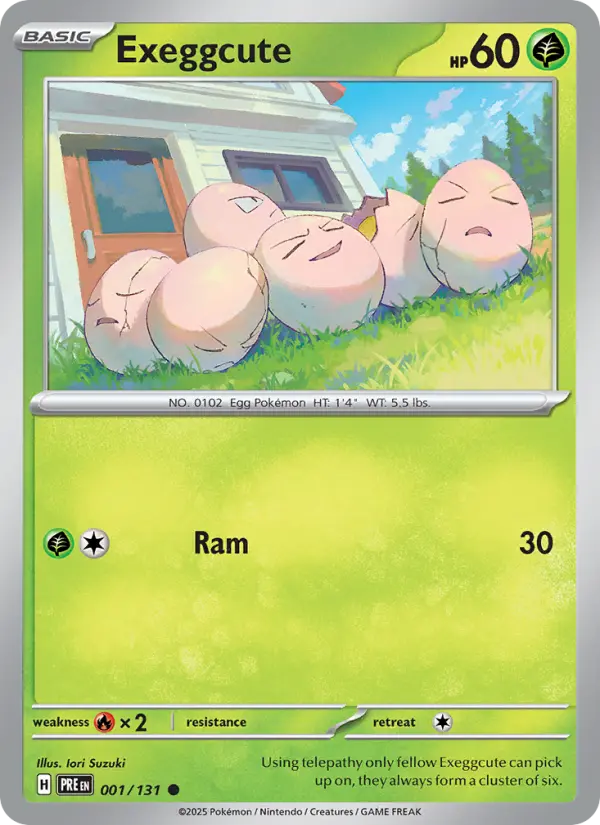 Exeggcute, Normal