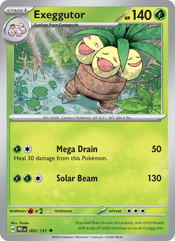 Exeggutor, Normal