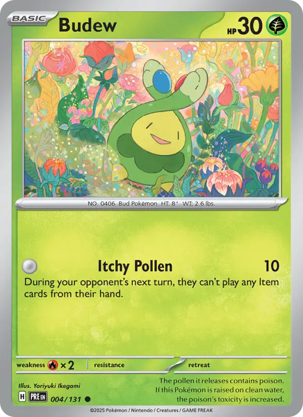Budew, Normal