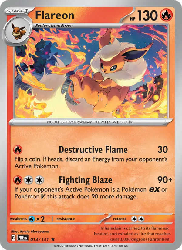Flareon, Holo