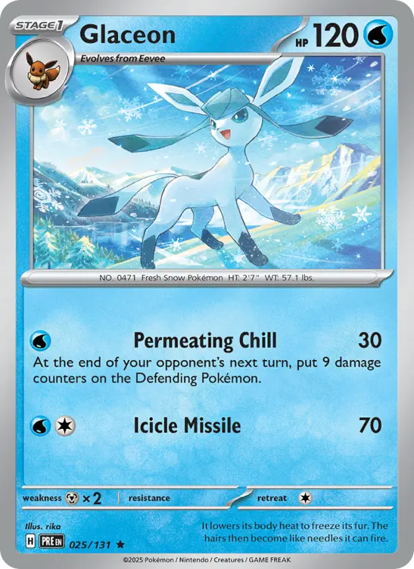 Glaceon, Holo