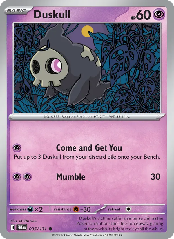 Duskull, Normal