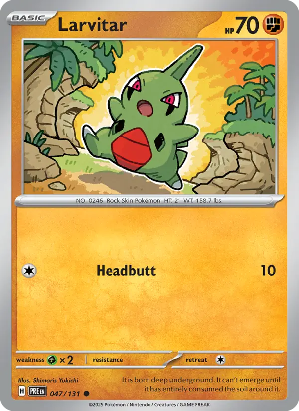 Larvitar, Normal