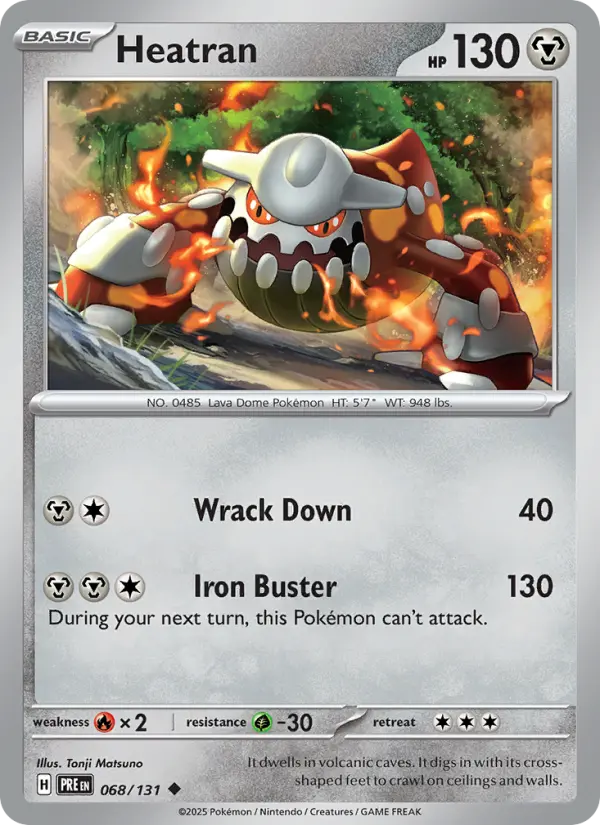 Heatran, Normal