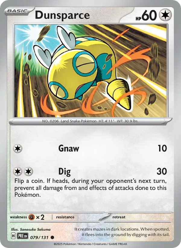 Dunsparce, Normal