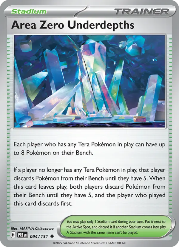 Area Zero Underdepths, Normal