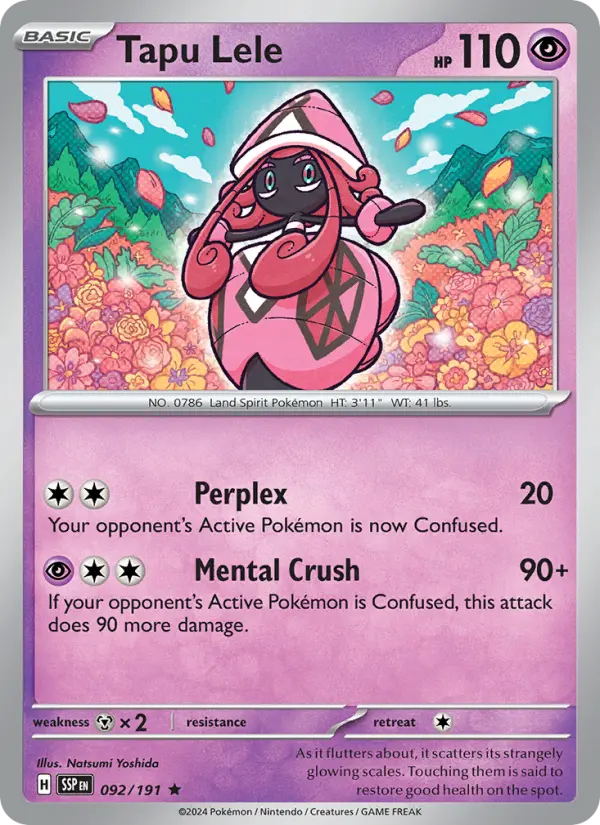 Tapu Lele, Normal