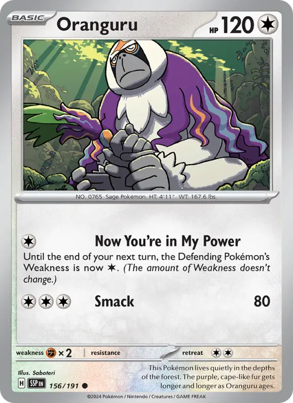 Oranguru, Normal