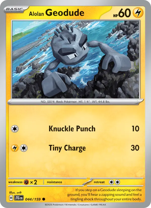 Alolan Geodude, Normal