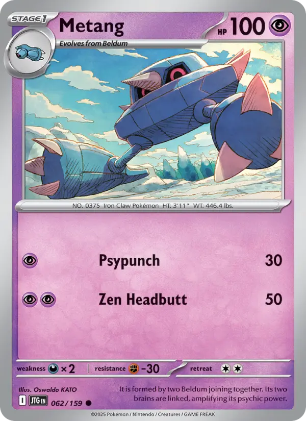 Metang, Normal