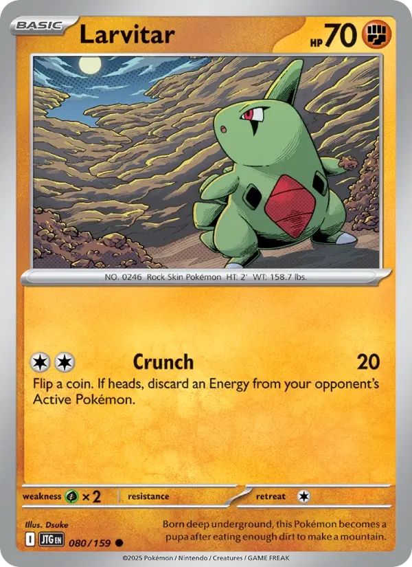 Larvitar, Normal