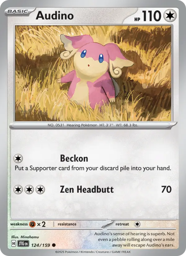 Audino, Normal