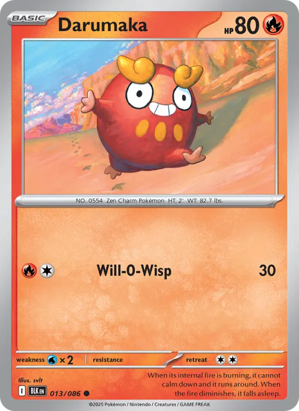 Darumaka, Normal